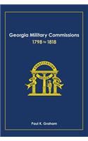 Georgia Military Commissions, 1798 to 1818