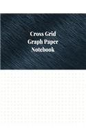Cross Grid Graph Paper Notebook: 1/3 Inch Cross Grid Ruled, 120 Pages