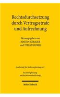 Rechtsdurchsetzung durch Vertragsstrafe und Aufrechnung