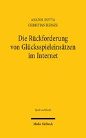 Die Rückforderung von Glücksspieleinsätzen im Internet