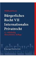 Burgerliches Recht VII. Internationales Privatrecht (4., Vollst. Berarb. Aufl.)