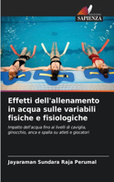 Effetti dell'allenamento in acqua sulle variabili fisiche e fisiologiche
