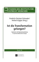 Ist die Transformation gelungen?