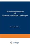 Untersuchungsmethoden der organisch-chemischen Technologie