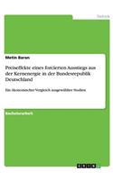 Preiseffekte eines forcierten Ausstiegs aus der Kernenergie in der Bundesrepublik Deutschland: Ein ökonomischer Vergleich ausgewählter Studien(German)