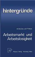 Arbeitsmarkt Und Arbeitslosigkeit
