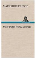 More Pages from a Journal: (English)