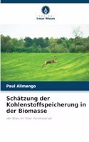 Schätzung der Kohlenstoffspeicherung in der Biomasse