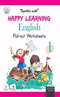 Happy Learning Pullout Worksheets English for Class 1