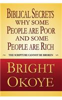 Biblical Secrets why Some People are Poor and Some People are Rich