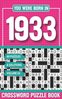 You Were Born In 1933 Crossword Puzzle Book