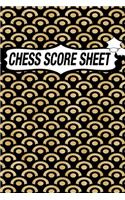 Chess Score Sheet
