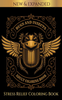 Bugs & Insects Adult Coloring Book
