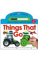 Things That Go [With Dry Erase Pen]