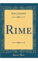 Rime (Classic Reprint)