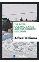 The Inter-Oceanic Canal and the Monroe Doctrine