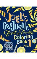Joel's Geojumble Twist & Tumble Coloring Book, No.1