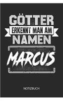 Götter erkennt man am Namen - Marcus - Notizbuch