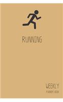 Running Weekly Planner Book: (Run Plan Books)