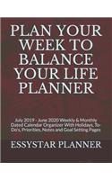 Plan Your Week to Balance Your Life Planner
