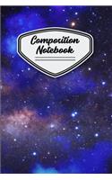 Composition Notebook: Star Field Outer Space 6"X 9"