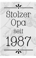 Stolzer Opa 1987