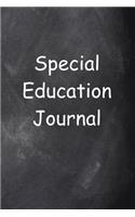 Special Education Journal Chalkboard Design Lined Journal Pages: Graduation Theme Back To School Progress Journals Notebooks Diaries (Notebook, Diary, Blank Book)