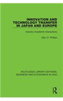 Innovation and Technology Transfer in Japan and Europe