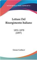 Letture del Risorgimento Italiano