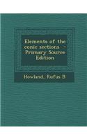 Elements of the Conic Sections - Primary Source Edition