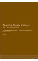 Reversing Anxiety Disorder