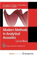 Modern Methods in Analytical Acoustics