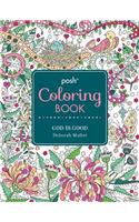 Posh Adult Coloring Book: God Is Good