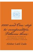 1000 and One step to composition