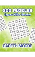 Jigsaw Killer Sudoku: 200 Puzzles(English)