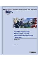 Final Environmental Assessment for the Performance Verification Laboratory (DOE/EA-1837)