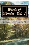 Words of Wonder Vol 1