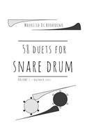 58 duets for snare drum