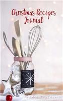 Christmas Recipes Journal