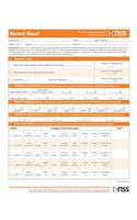 Number Sense Screener(tm) (Nss(tm)) Record Sheets, K-1, Research Edition