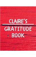 Claire's Gratitude Journal