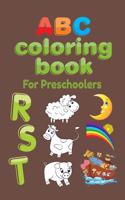 ABC Letter Coloring Book For Preschoolers: ABC Letter Coloringt letters coloring book, ABC Letter Tracing for Preschoolers A Fun Book to Practice Writing for Kids Ages 3-5