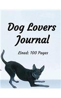 Dog Lovers Journal,100 Lined Pages