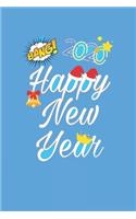 Happy New year 2020 notebook journal: New year's eve 2020 Happy new year's 120 page 6*9