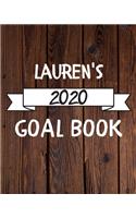 Lauren's 2020 Goal Book