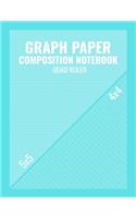 Graph Paper Composition Notebook Quad Ruled