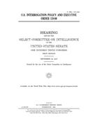 U.S. interrogation policy and Executive Order 13440