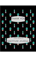 Thank You One Minute Gratitude Journal: The Simple Abundance Journal of Gratitude