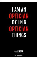 Calendar for Opticians / Optician