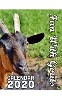 Fun With Goats Calendar 2020